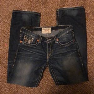 Dark blue big star jeans
